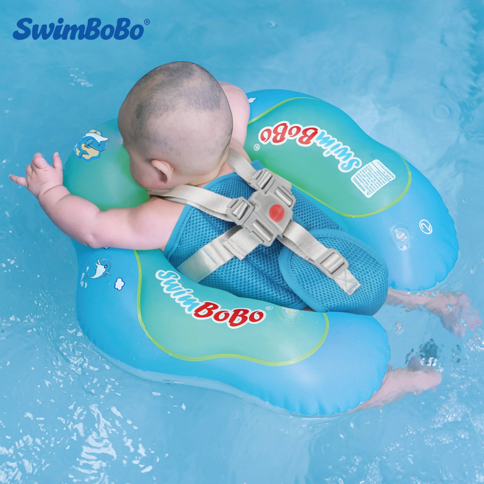 Pool Float Ring Inflatable - Swimbobo New Upgrade Baby Swimming Pool