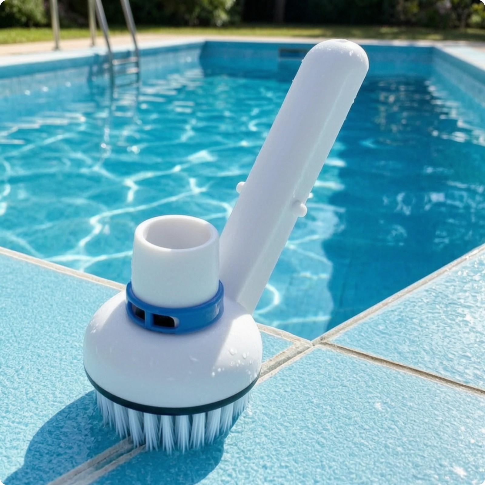Manual Pool Corner Brush with  - đánh giá và giá Pool Vacuum Manual
