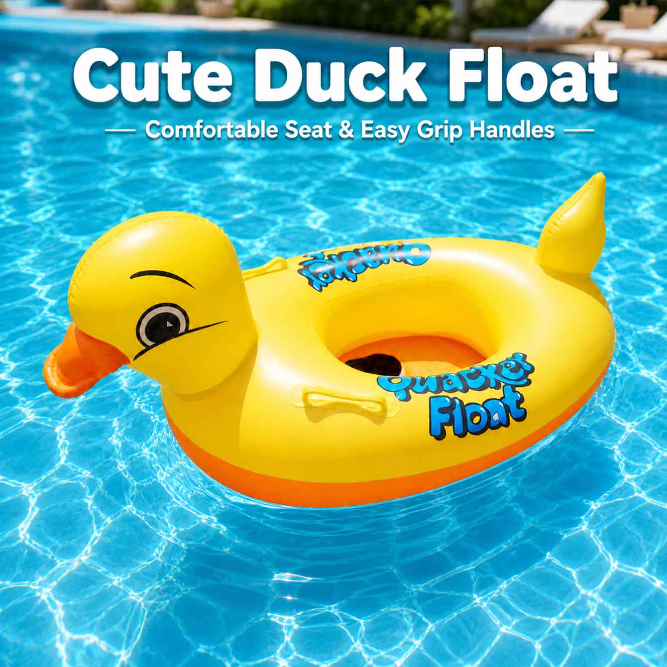 1PC Inflatable Duck Pool Float - đánh giá và giá Pool Float Ring Inflatable