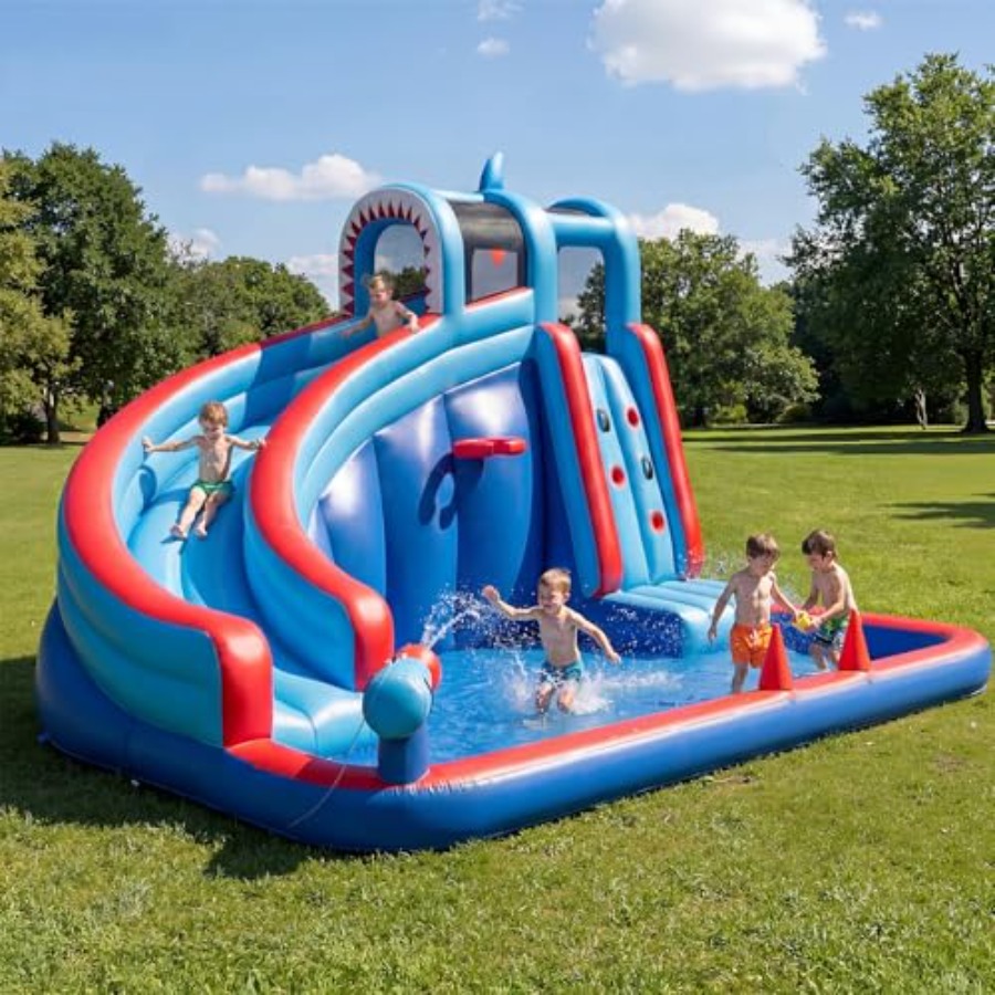 Backyard inflatable water slid - đánh giá và giá Water Slide Inflatable