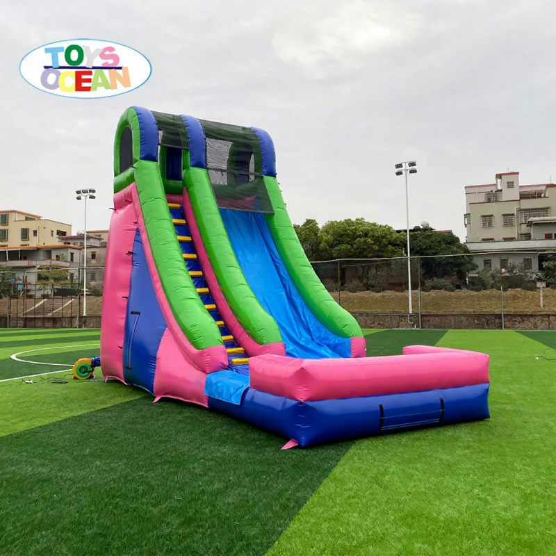 New Outdoor Children's Slide w - đánh giá và giá Water Slide Inflatable
