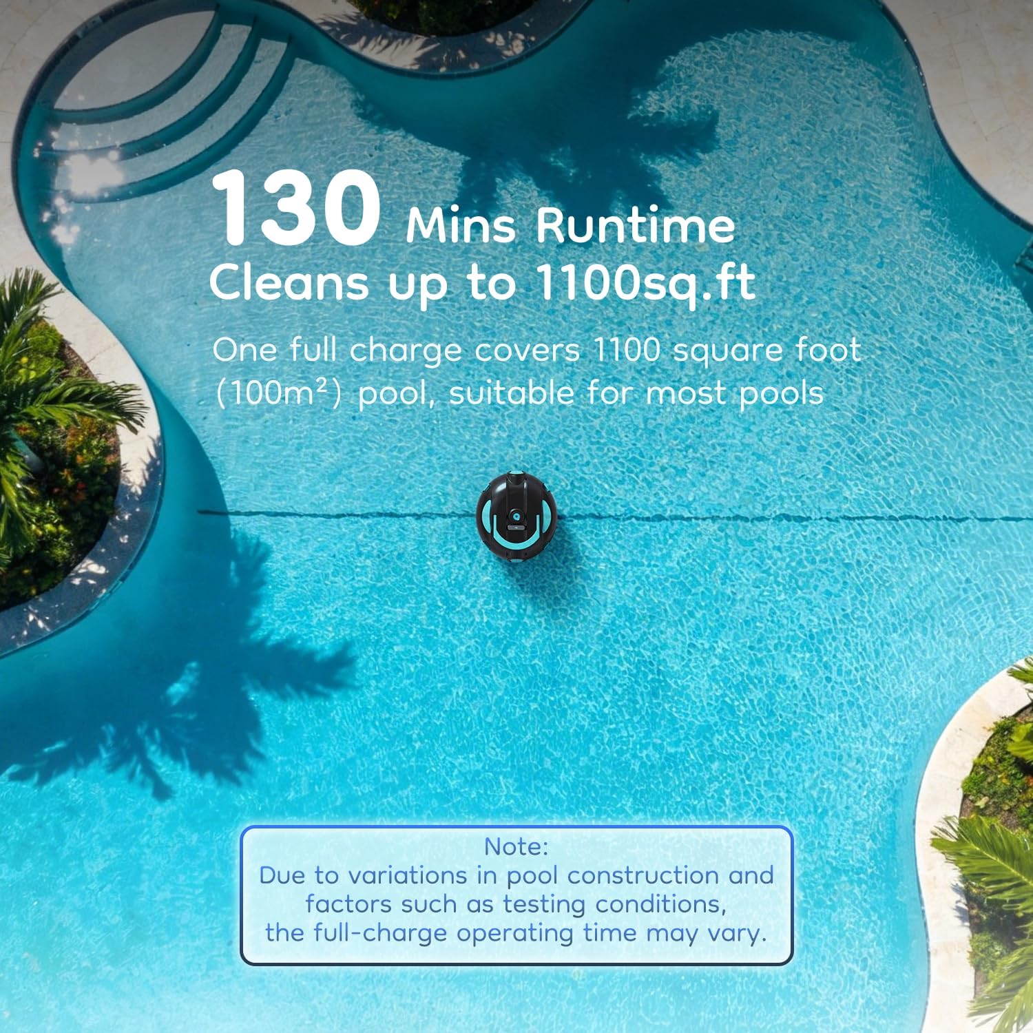 HIXZAP Robotic Pool Cleaner, C - đánh giá và giá Pool Vacuum Manual