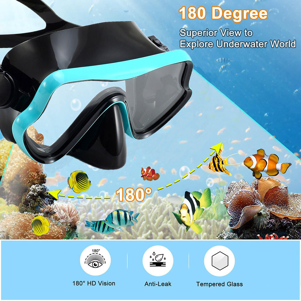 Diving Mask Swimming Goggles S - đánh giá và giá Snorkel Mask Full Face