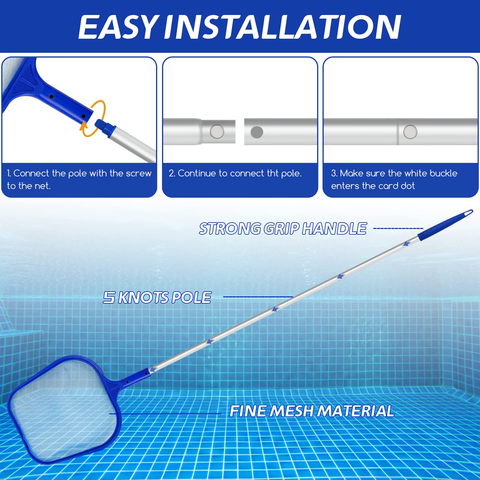 Swimming Pool Leaf Skimmer Net - đánh giá và giá Pool Skimmer Net