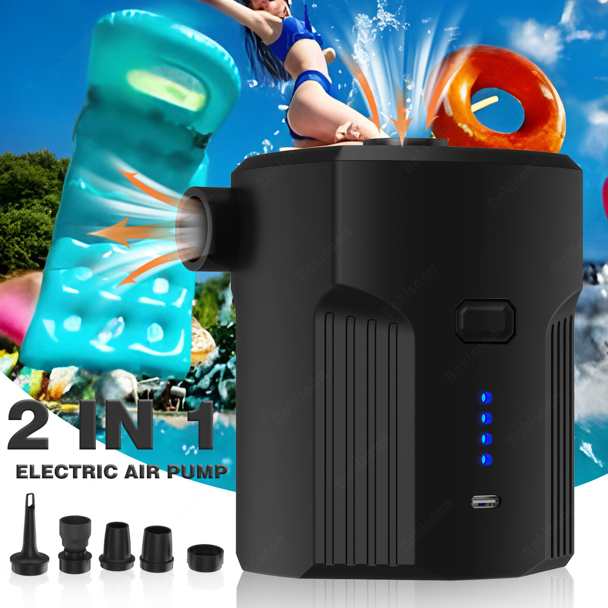 Portable Electric Air Pump for - đánh giá và giá Pool Lounger Inflatable