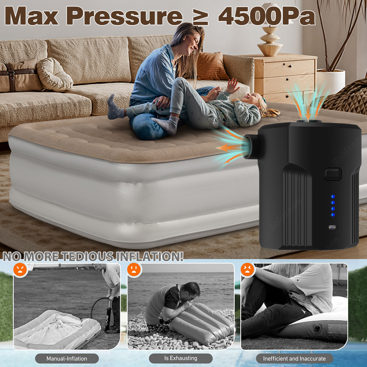 Portable Electric Air Pump for - đánh giá và giá Pool Lounger Inflatable