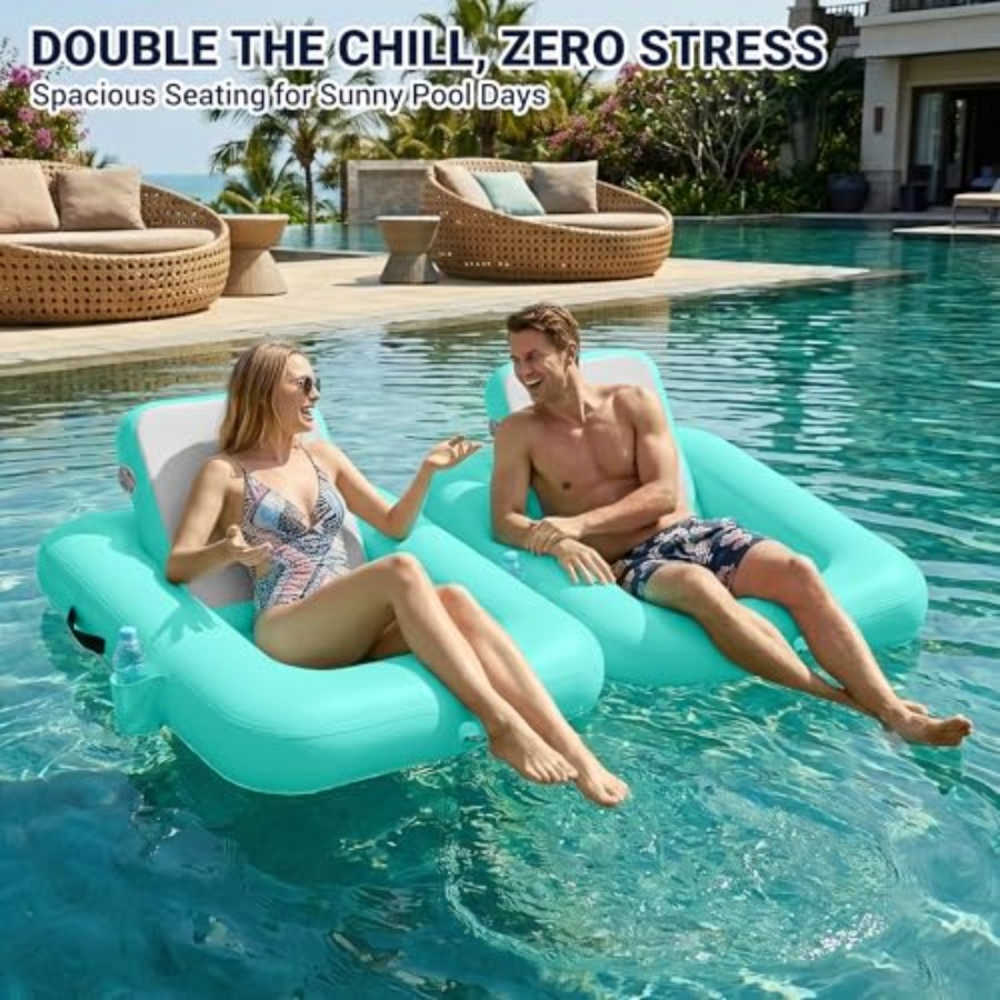 Floating Chairs with Backrest  - đánh giá và giá Pool Lounger Inflatable