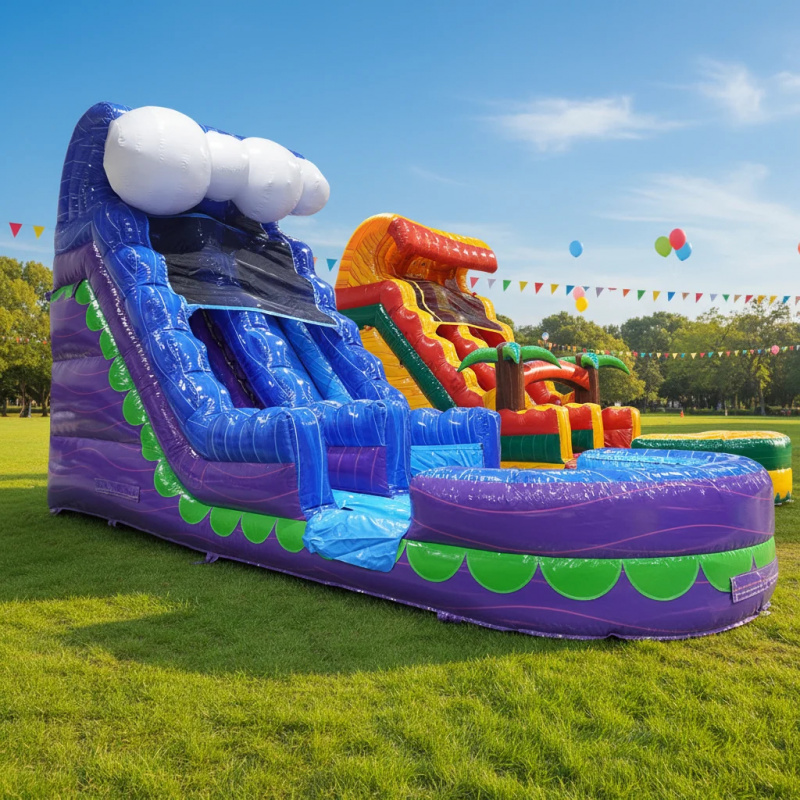Commercial Backyard Slide Rent - đánh giá và giá Water Slide Inflatable